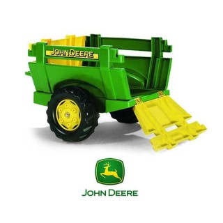 Priekaba traktoriui | rollyFarm Trailer John Deerer | Rolly Toys
